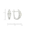 Серьги из золота 585 пробы с бриллиантами