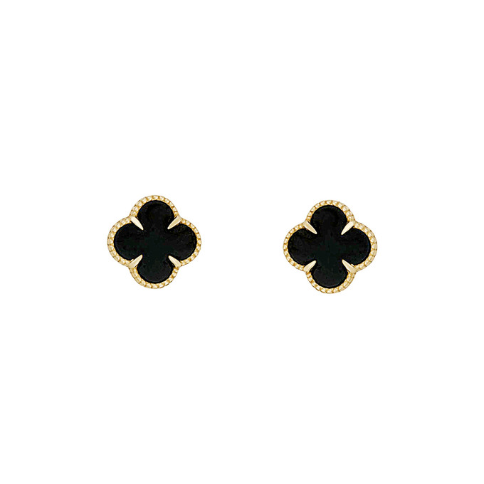 Серьги из золота 585 пробы с синтетическими камнями, Ц О007 2945 за 49500