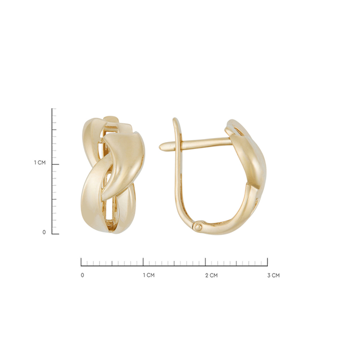 Серьги из золота 585 пробы, Л 4107 0367 за 26320