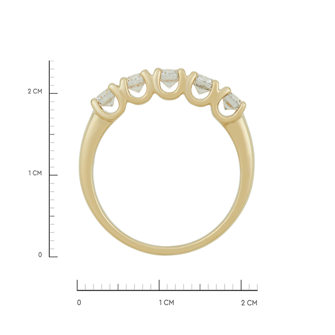 Кольцо из золота 585 пробы c бриллиантами, Л 6102 9039 за 50500