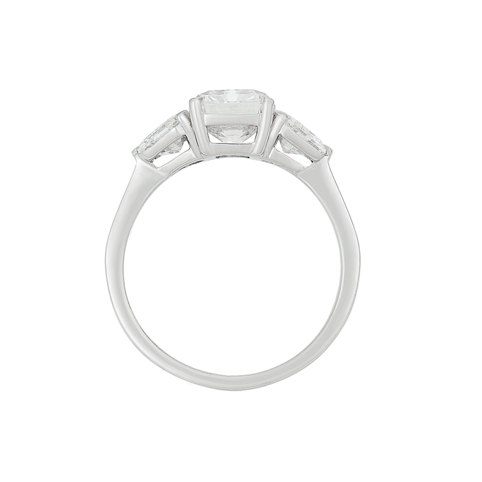 Кольцо из золота 750 пробы c бриллиантами, Л 2811 7807 за 2600000