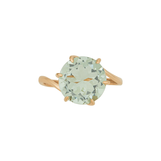 Кольцо из золота 585 пробы c празиолитом, Л 2912 8126 за 22960