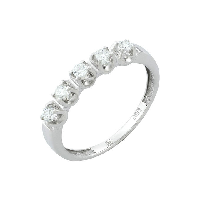 Кольцо из золота 585 пробы c бриллиантами, Л 6103 2041 за 32400