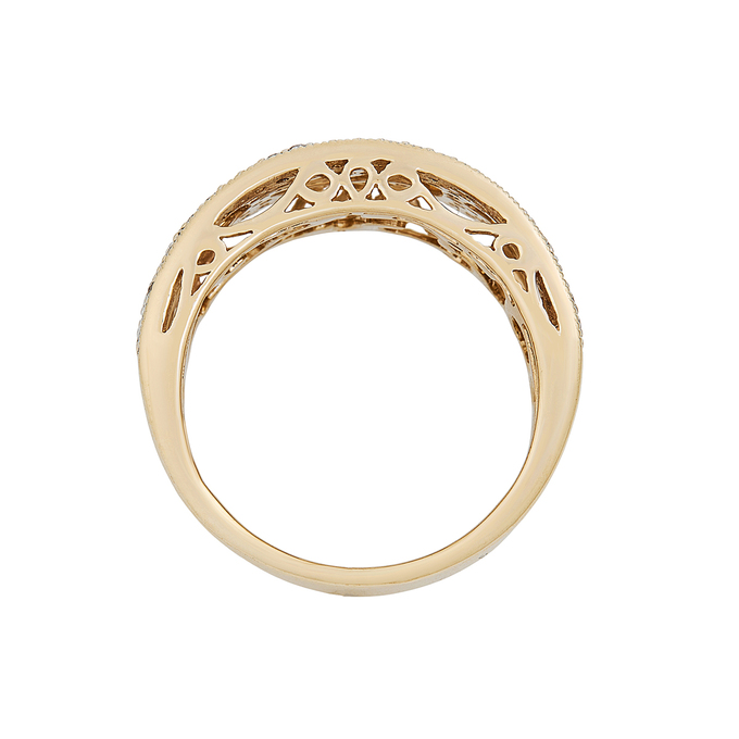 Кольцо из золота 585 пробы c бриллиантами, Л 4304 8790 за 110000