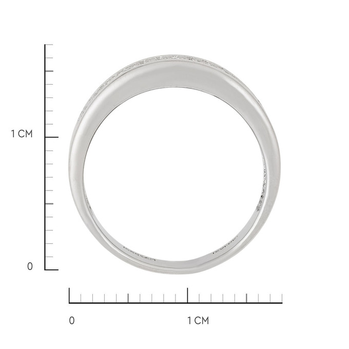 Кольцо золото, 585, 2 к.,4,22 гр. (чистый вес 4,136 гр.) со следами износа; 30 Бриллиант Кр57 4/5 вес 0,12 ct