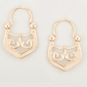 Серьги из красного золота 585 пробы