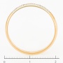 Кольцо из комбинированного золота 585 пробы c 7 бриллиантами Л52067535 фото 4
