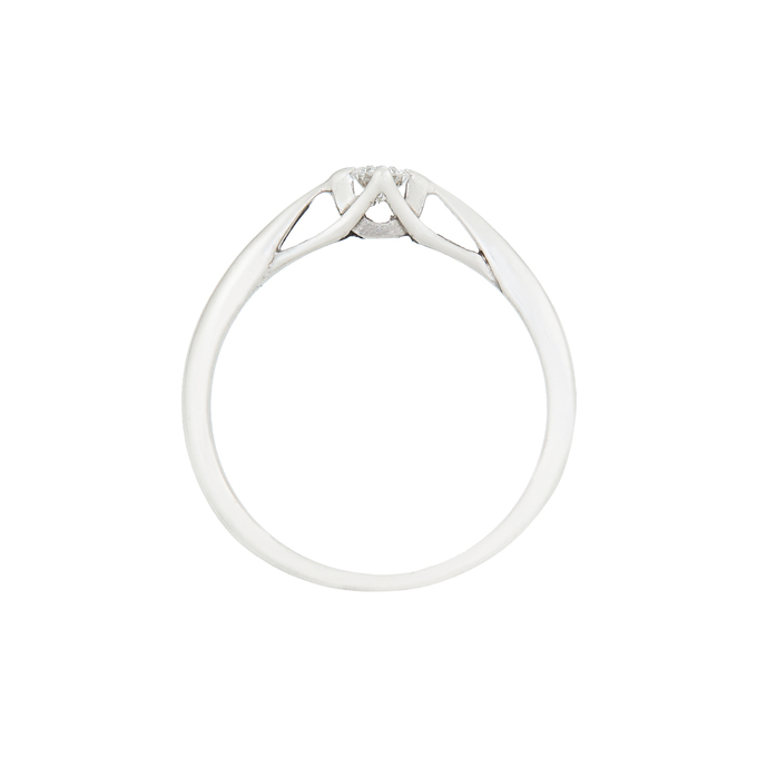 Кольцо из золота 585 пробы c бриллиантом, Л 3014 5973 за 22320