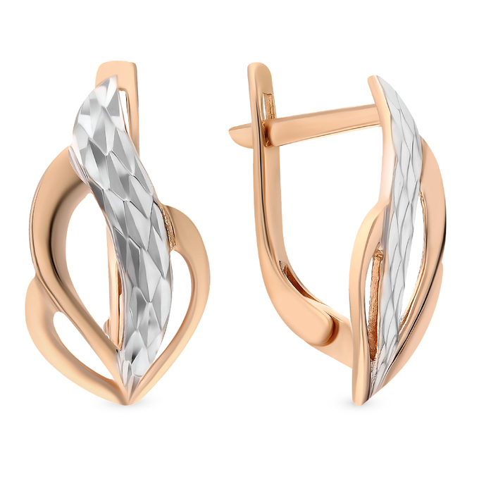 Серьги из золота 585 пробы
