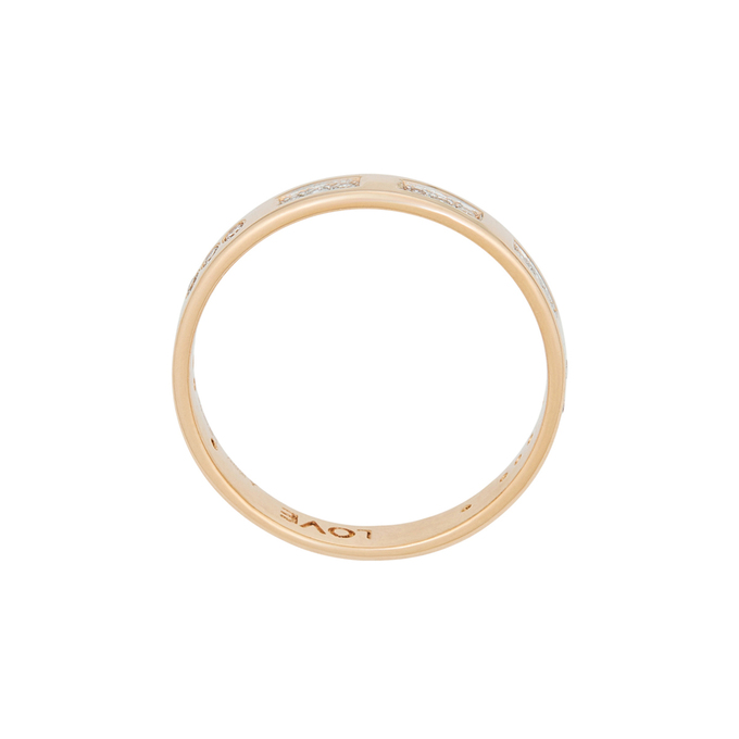 Кольцо из золота 585 пробы c бриллиантами, Л 1615 6241 за 43920