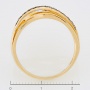 Кольцо из желтого золота 585 пробы c 49 бриллиантами Л61013038 фото 4