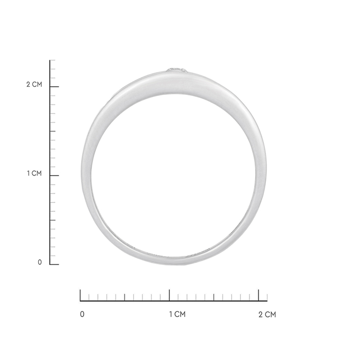 Кольцо из золота 585 пробы c бриллиантом, Л 2912 6563 за 24720