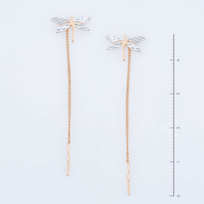 Серьги из золота 585 пробы