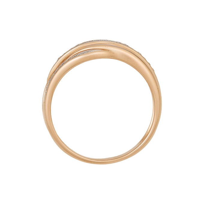 Кольцо из золота 585 пробы c бриллиантами, Л 1116 7147 за 34800