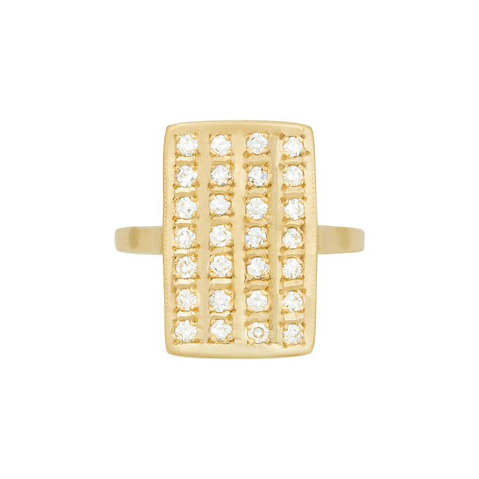 Кольцо из золота 750 пробы c бриллиантами, Л 2811 3533 за 130900