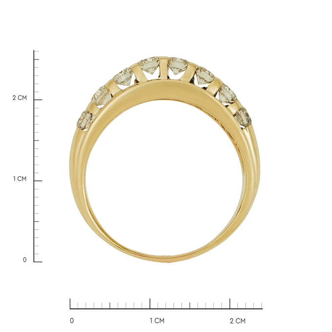 Кольцо из золота 585 пробы c бриллиантами, Л 4107 4193 за 186000