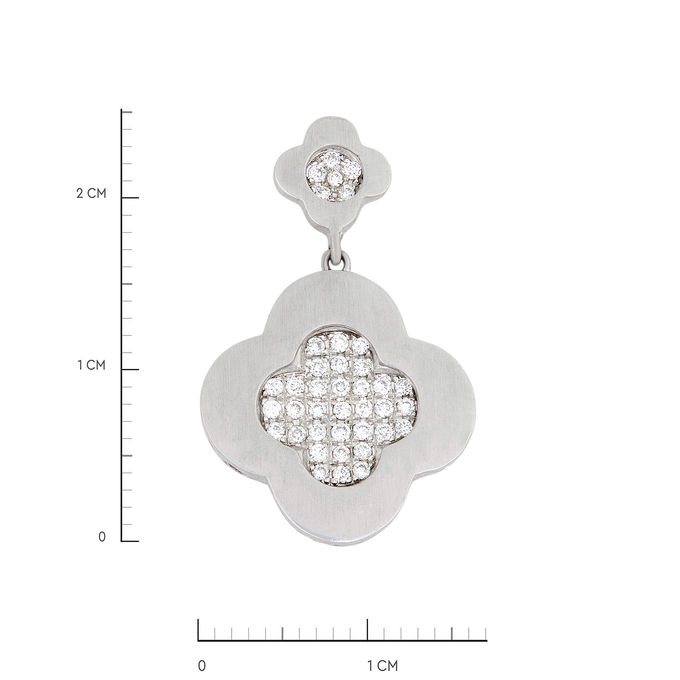 Подвеска из золота 750 пробы c бриллиантами, Л 3602 0486 за 44200