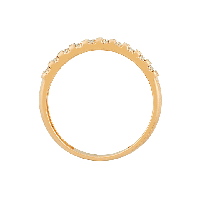 Кольцо из золота 585 пробы c бриллиантами, Л 2415 4435 за 27920