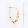 Серьги из золота 585 пробы c фианитами