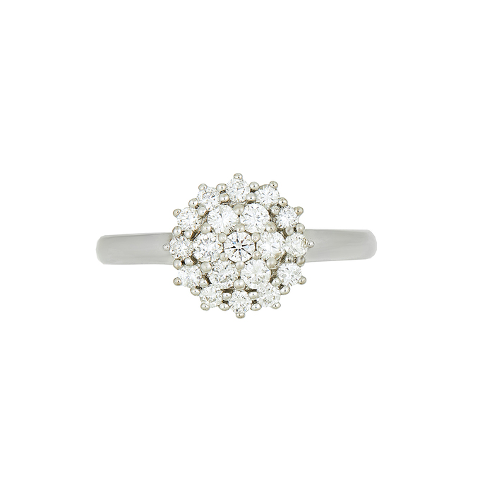 Кольцо из золота 585 пробы c бриллиантами, Л 2811 5907 за 38200