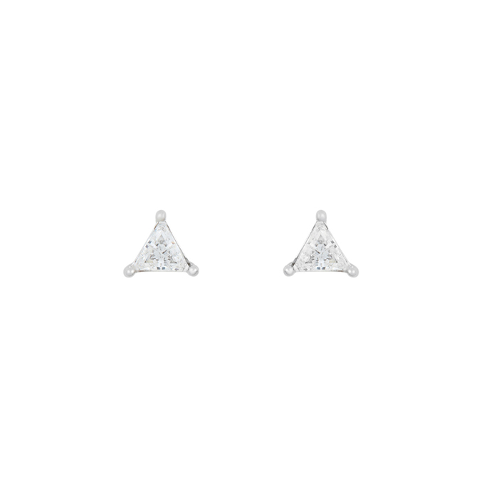 Серьги из золота 585 пробы c фианитами