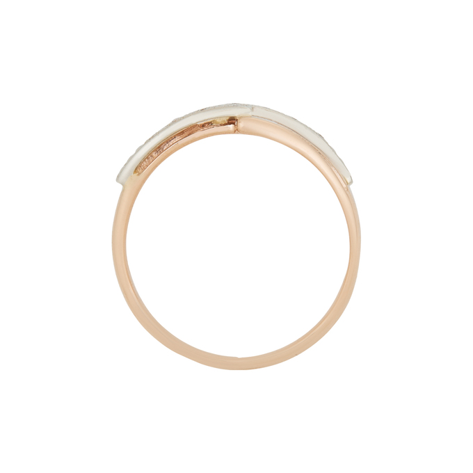 Кольцо из золота 585 пробы c бриллиантами, Л 6602 5671 за 34800