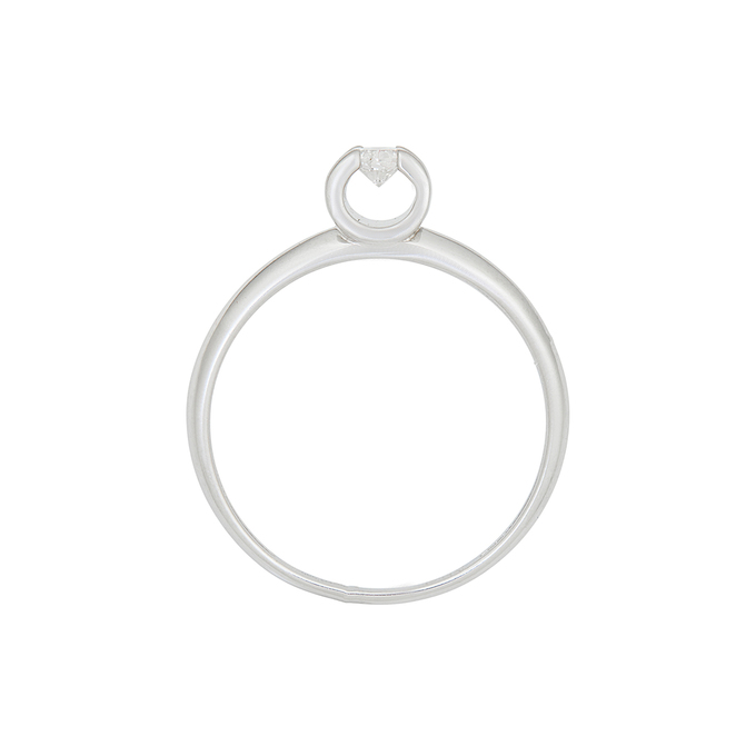 Кольцо из золота 585 пробы c бриллиантом, Л 6002 5066 за 41200