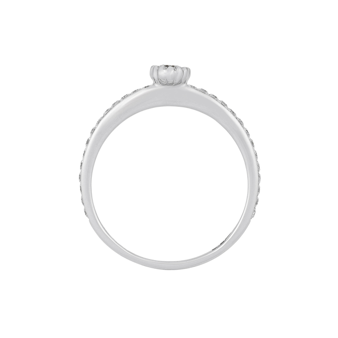 Кольцо из золота 585 пробы c бриллиантами, Л 4710 5054 за 36720