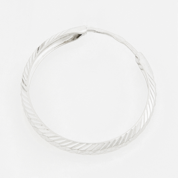 Серьги из белого золота 585 пробы