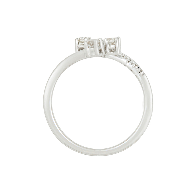 Кольцо из золота 750 пробы c бриллиантами, Л 2811 7530 за 75000