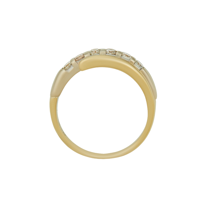 Кольцо из золота 750 пробы c бриллиантами, Л 4306 6329 за 79200