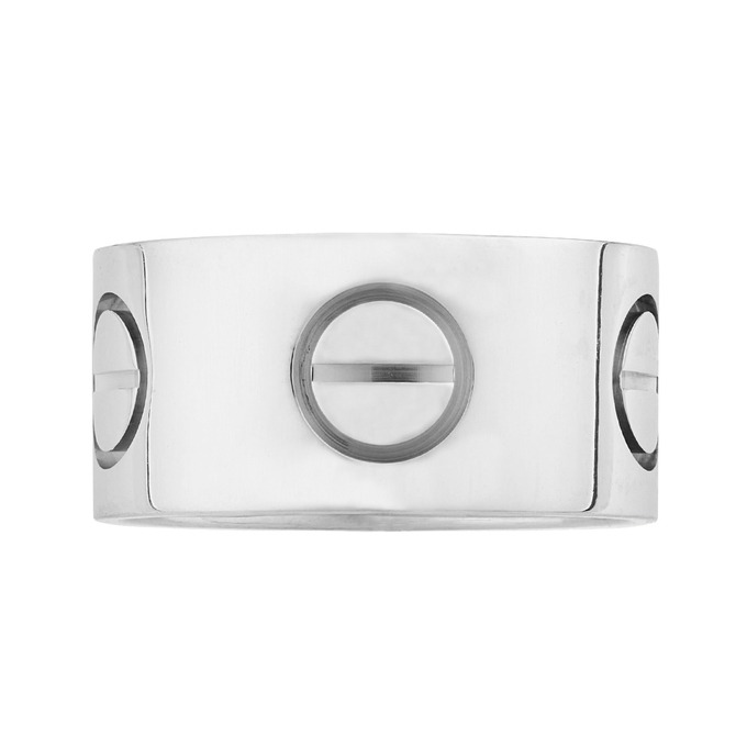 Кольцо Cartier золото, 750, 3 к.,13,64 гр. (чистый вес 13,367 гр.) LOVE RING,  11мм,  IC0213