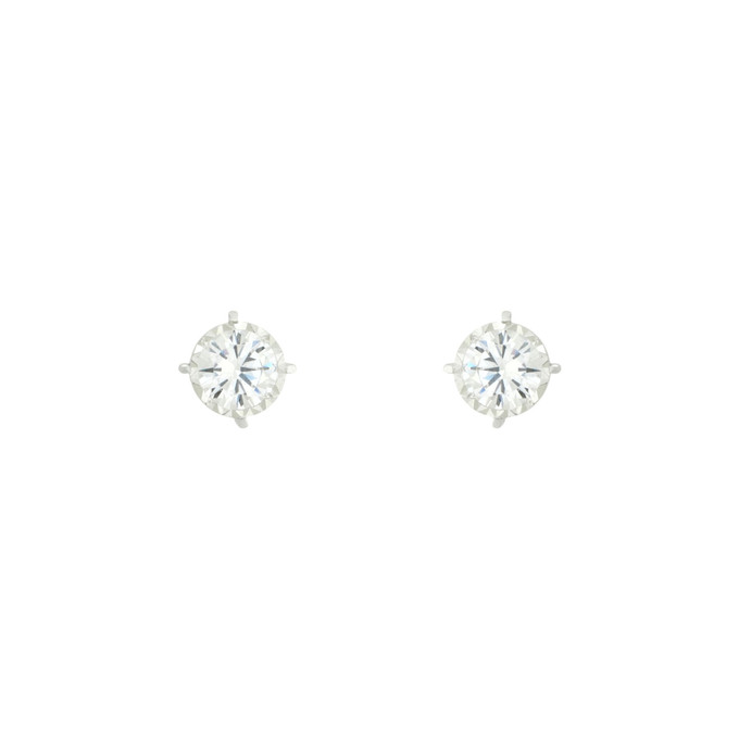 Серьги из золота 585 пробы с фианитами, Ц О007 3994 за 14400