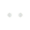 Серьги из золота 585 пробы с фианитами