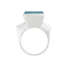 Кольцо из золота 585 пробы с топазами