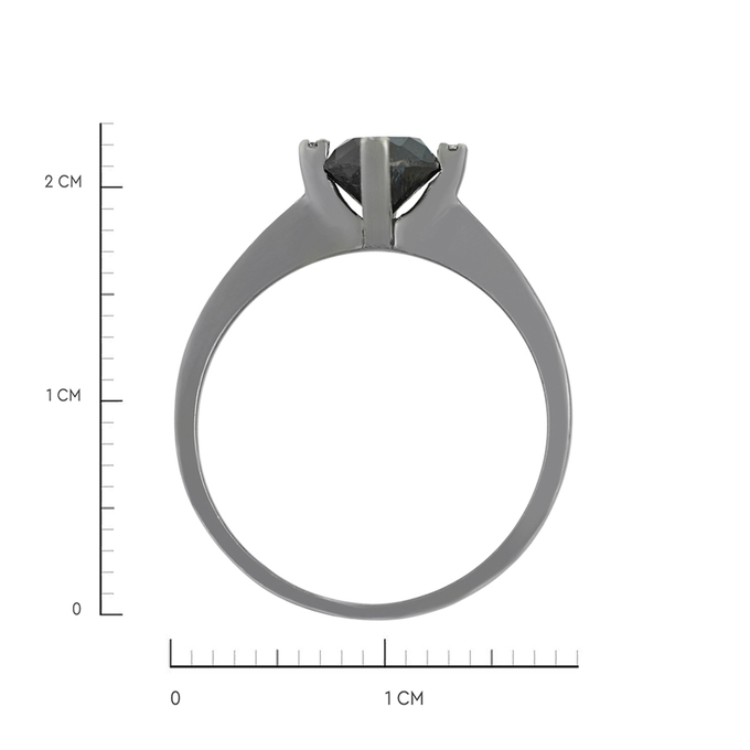 Кольцо из золота 585 пробы c бриллиантами, Л 0911 0289 за 55900