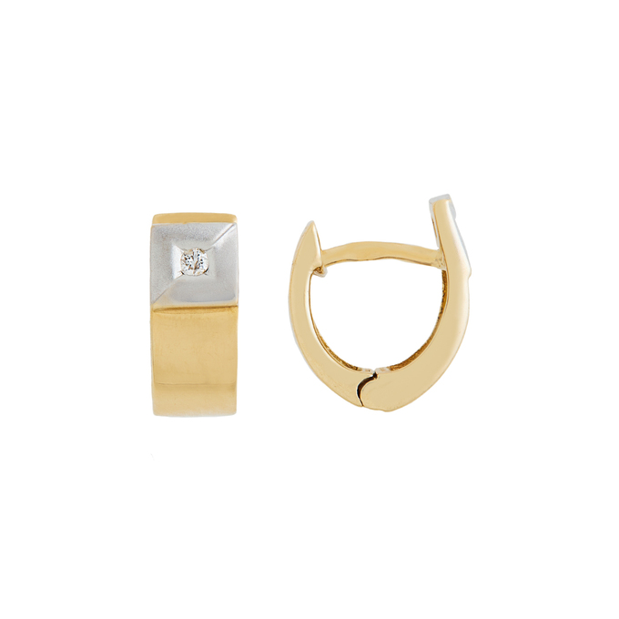 Серьги из золота 750 пробы c бриллиантами, Л 3014 1810 за 44400
