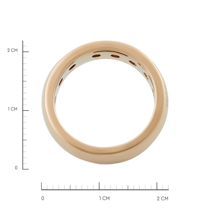 Кольцо из золота 585 пробы c бриллиантами, Л 4807 8698 за 114400
