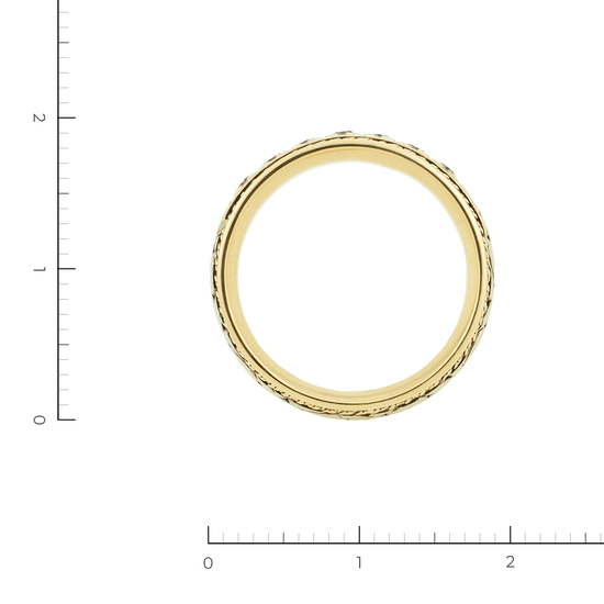 Кольцо из комбинированного золота 585 пробы c 7 бриллиантами, Л47090583 за 32340