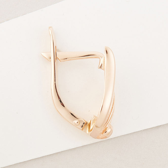 Серьги из золота 583 пробы