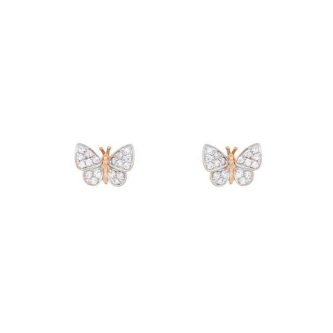 Серьги из золота 585 пробы c фианитами, Л 6402 2966 за 10240