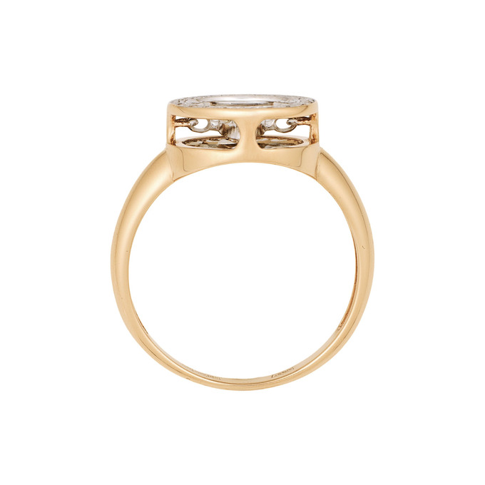 Кольцо из золота 585 пробы c бриллиантами, Л 1116 7174 за 35200