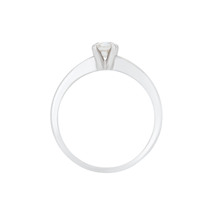 Кольцо из золота 585 пробы c бриллиантом, Л 3506 9811 за 65800