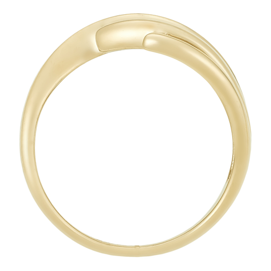 Кольцо из комбинированного золота 585 пробы c 7 бриллиантами, Л23127150 за 41930