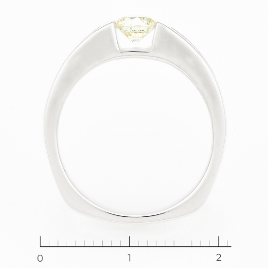 Кольцо из белого золота 585 пробы c 11 бриллиантами, Л29103569 за 93450