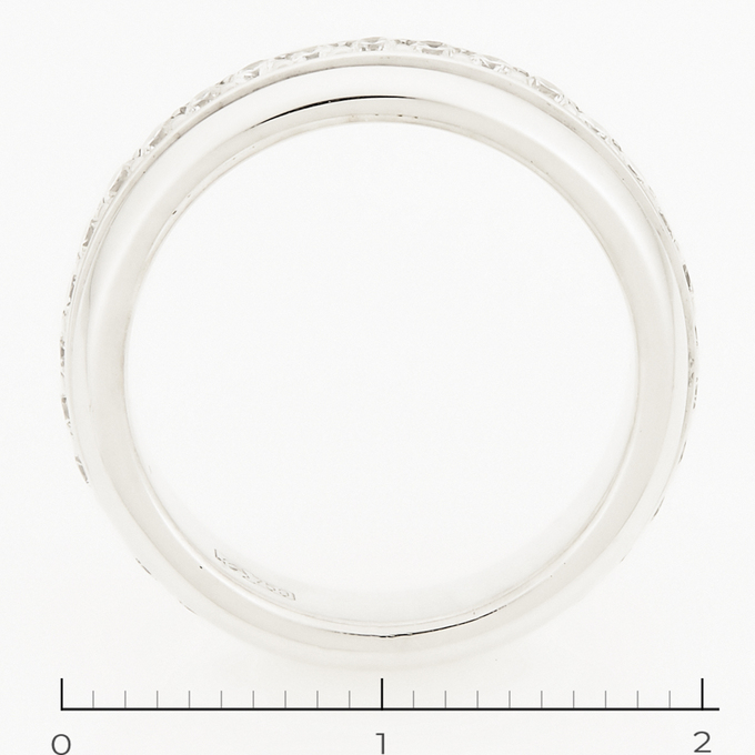 Кольцо из белого золота 750 пробы c 33 бриллиантами, Л 6001 7654 за 59000