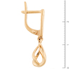 Серьги из красного золота 585 пробы