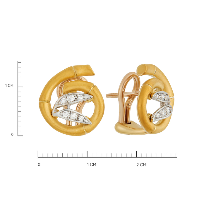 Серьги Carrera y Carrera Bamboo, Л 2812 3912 за 160000