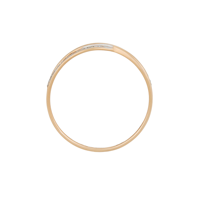 Кольцо из золота 585 пробы c бриллиантами, Л 1911 8639 за 13200