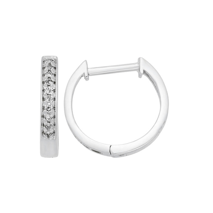 Серьги из золота 585 пробы c бриллиантами, Л 7601 7623 за 14400